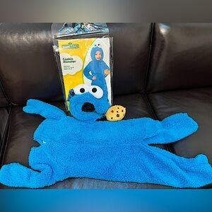 Cookie Monster size 3-4 Halloween Costume Sesame Street